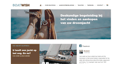 Desktop Screenshot of boatwish.nl